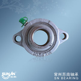 China Edelstahl-Lagergehäuse SSBLF205 Durchmessers 25mm/Hardware-Lager usine